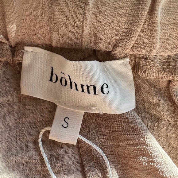 Bohme Tan Wide Leg Pants - Picture 3 of 4